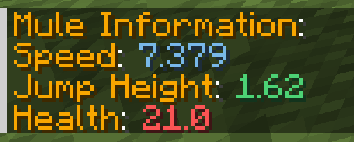 Minecraft Mod : Animal Info 2