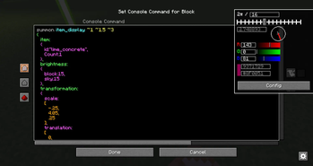 Minecraft Mod : Better Command Block UI 5