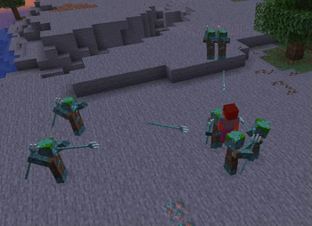Minecraft Mod : Bedrock Ranged Mobs 2