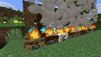 Minecraft Mod : Beautiful Campfires 2