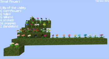 Minecraft Mod : Bunch'a Flowers 1