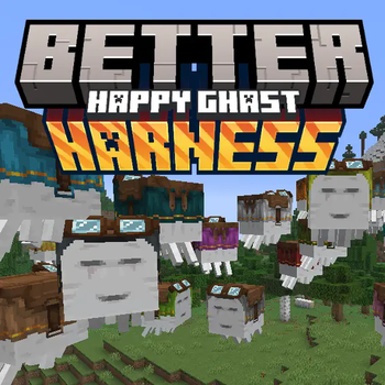 Minecraft Mod : Better Happy Ghast Harness 1
