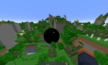 Minecraft Mod : Blackhole 1