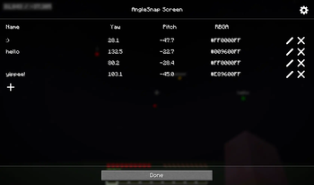 Minecraft Mod : AngleSnap 1