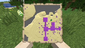 Minecraft Mod :  Interdimensional Map Markers 3