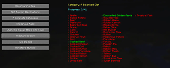 Minecraft Mod : Advancement Tracker 2