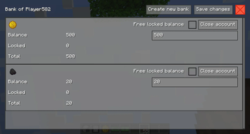 Minecraft Mod : BankSystem 3