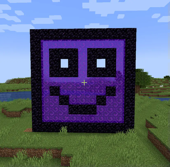 Minecraft Mod : Any size portals 2