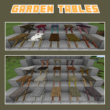 Minecraft Mod : Aesthetic Tables 1