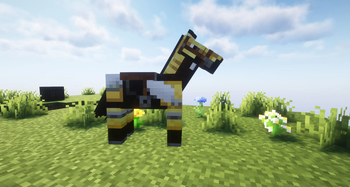 Minecraft Mod : Animal Armor Trims - Horse & Wolf 2