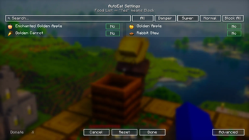 Minecraft Mod : AutoEat 7