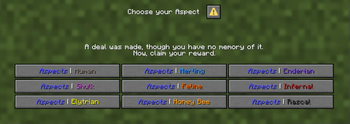Minecraft Mod : Aspects 1
