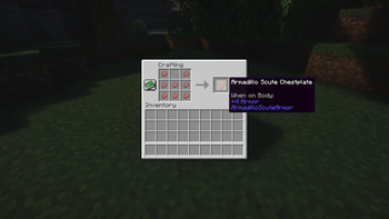 Minecraft Mod : Armadillo Scute Armor 4