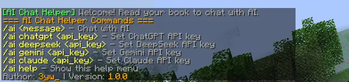 Minecraft Mod : Ai Helper 1