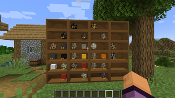 Minecraft Mod : Akicater's shelf mod 5