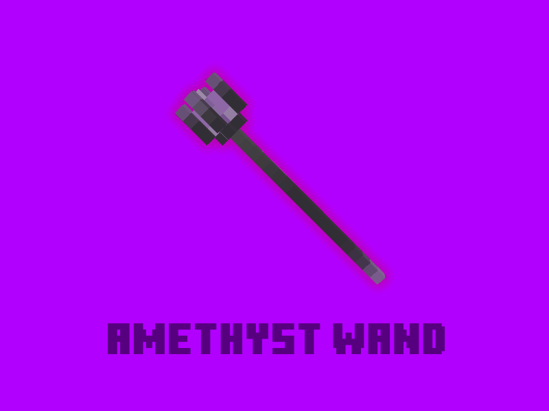 Minecraft Mod : Amethyst Golem Refreshed 1