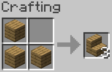 Minecraft Mod : Better Stairs Recipe 1