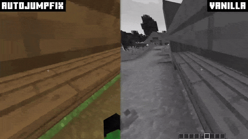 Minecraft Mod : AutoJump Fix 1