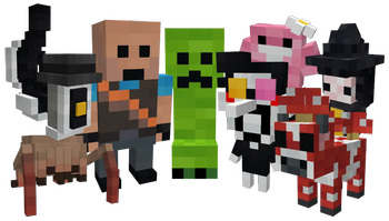 Minecraft Mod : A Man With Plushies 5