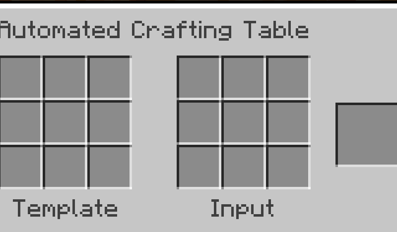 Minecraft Mod : Automated Crafting 1