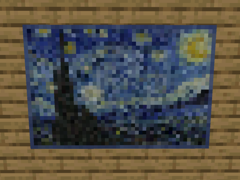 Minecraft Mod : Advanced Paintings 1