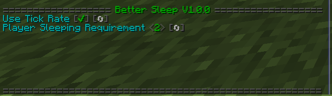 Minecraft Mod : Better Sleep 2