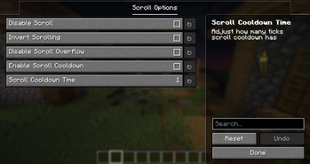 Minecraft Mod : Better Scrolling 1