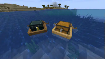 Minecraft Mod : Boat Container 3