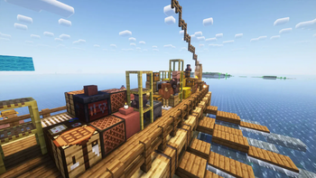 Minecraft Mod : Antique Trading Ship 3