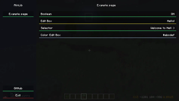 Minecraft Mod : AlinLib 6