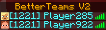 Minecraft Mod : BetterTeams 2