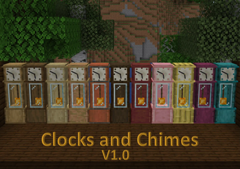 Minecraft Mod : Axel's Clocks and Chimes 2