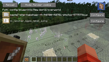 Minecraft Mod : Blueprints 5