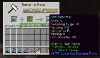 Minecraft Mod : Alinea Anvil Mod 1
