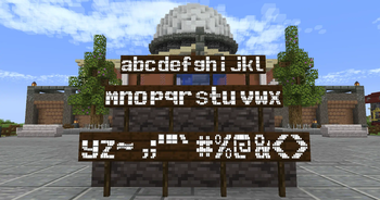Minecraft Mod : Big Sign Writer 5