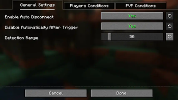 Minecraft Mod : Auto Disconnect 5