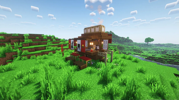 Minecraft Mod : Asian food cart 2