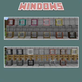 Minecraft Mod : Aesthetic Windows 1