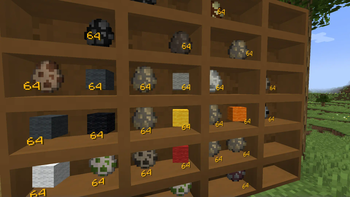 Minecraft Mod : Akicater's shelf mod 6