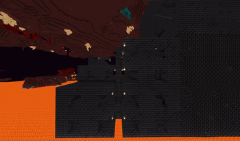 Minecraft Mod : Bastion Remnant Hoglin Stable Reforged 1