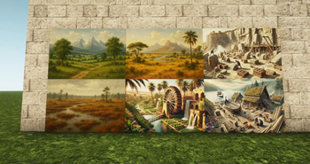 Minecraft Mod : Aquila Paintings 2