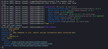 Minecraft Mod : Better Fabric Console 1