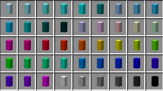 Minecraft Mod : 5q12's Concrete 6