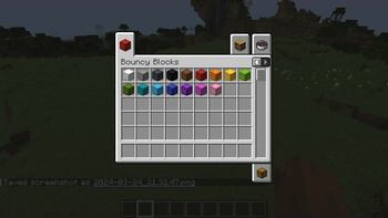 Minecraft Mod : Bouncy Blocks 1