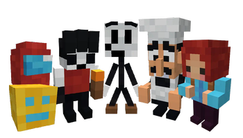 Minecraft Mod : A Man With Plushies 3
