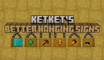 Minecraft Mod : Better Hanging Signs 3