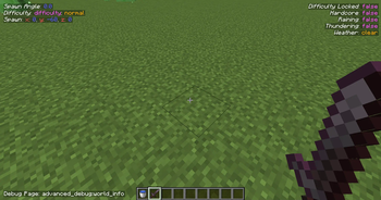 Minecraft Mod : Advanced Debug 8