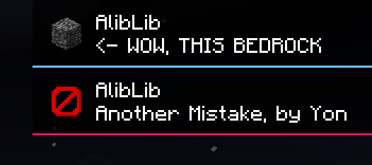 Minecraft Mod : AlinLib 4