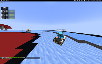 Minecraft Mod : Boat HUD (from F1 2023) 2