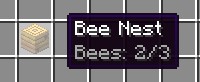 Minecraft Mod : Beehive Tooltip 4